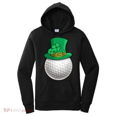 Leprechaun Golf Ball Saint Patrick's Day Irish Gift Women's Hoodie
