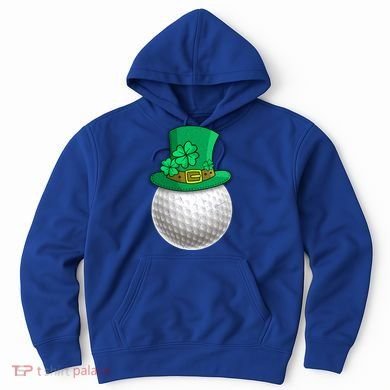 Leprechaun Golf Ball Saint Patrick's Day Irish Gift Hoodie