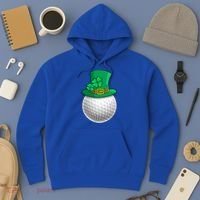 Leprechaun Golf Ball Saint Patrick's Day Irish Gift Hoodie thumb 3