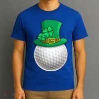 Leprechaun Golf Ball Saint Patrick's Day Irish Gift T-Shirt thumb 3