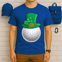 Leprechaun Golf Ball Saint Patrick's Day Irish Gift T-Shirt thumb 6