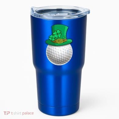 Leprechaun Golf Ball Saint Patrick's Day Irish Gift Tumbler