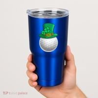 Leprechaun Golf Ball Saint Patrick's Day Irish Gift Tumbler thumb 2