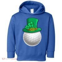 Leprechaun Golf Ball Saint Patrick's Day Irish Gift Toddler Hoodie thumb 0
