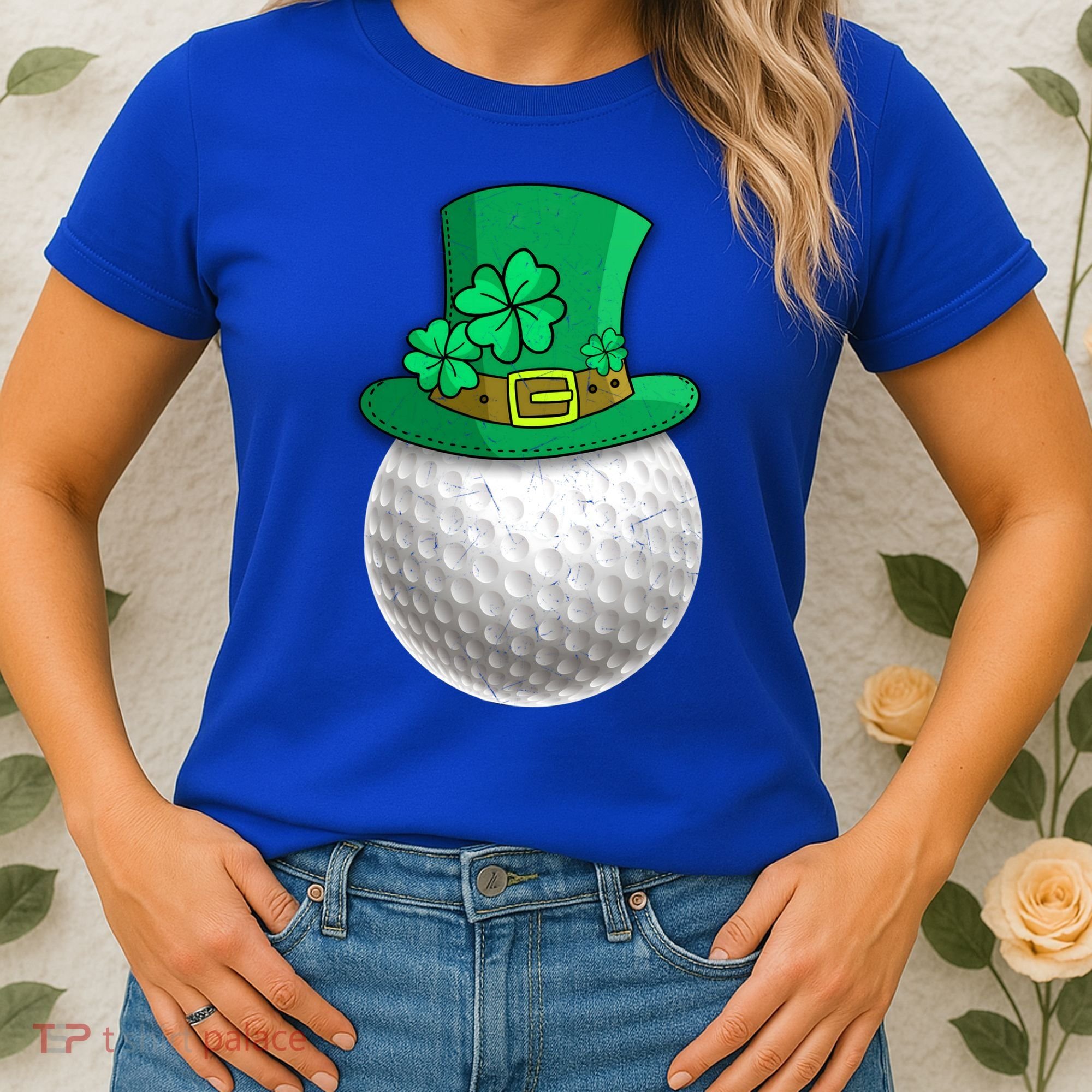 Leprechaun Golf Ball Saint Patrick's Day Irish Gift Women's T-Shirt