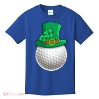 Leprechaun Golf Ball Saint Patrick's Day Irish Gift Kids T-Shirt thumb 0