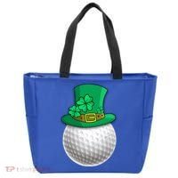 Leprechaun Golf Ball Saint Patrick's Day Irish Gift Tote Bag thumb 0