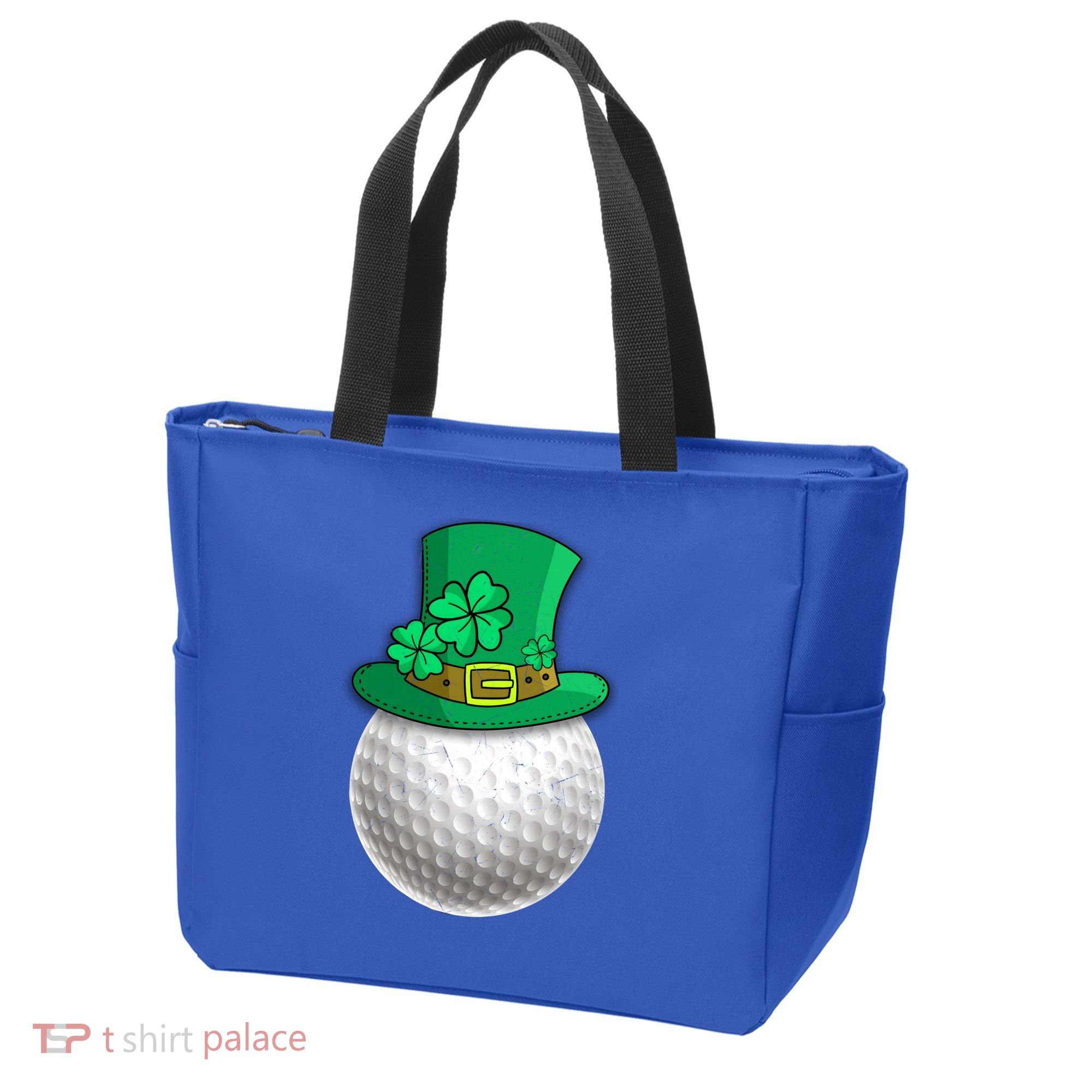 Leprechaun Golf Ball Saint Patrick's Day Irish Gift Tote Bag