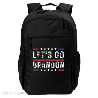 Lets Go Brandon Tee Funny Lets Go Brandon... Backpack
