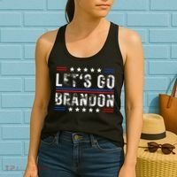 Lets Go Brandon Tee Funny Lets Go Brandon... Women's Tank Top thumb 2