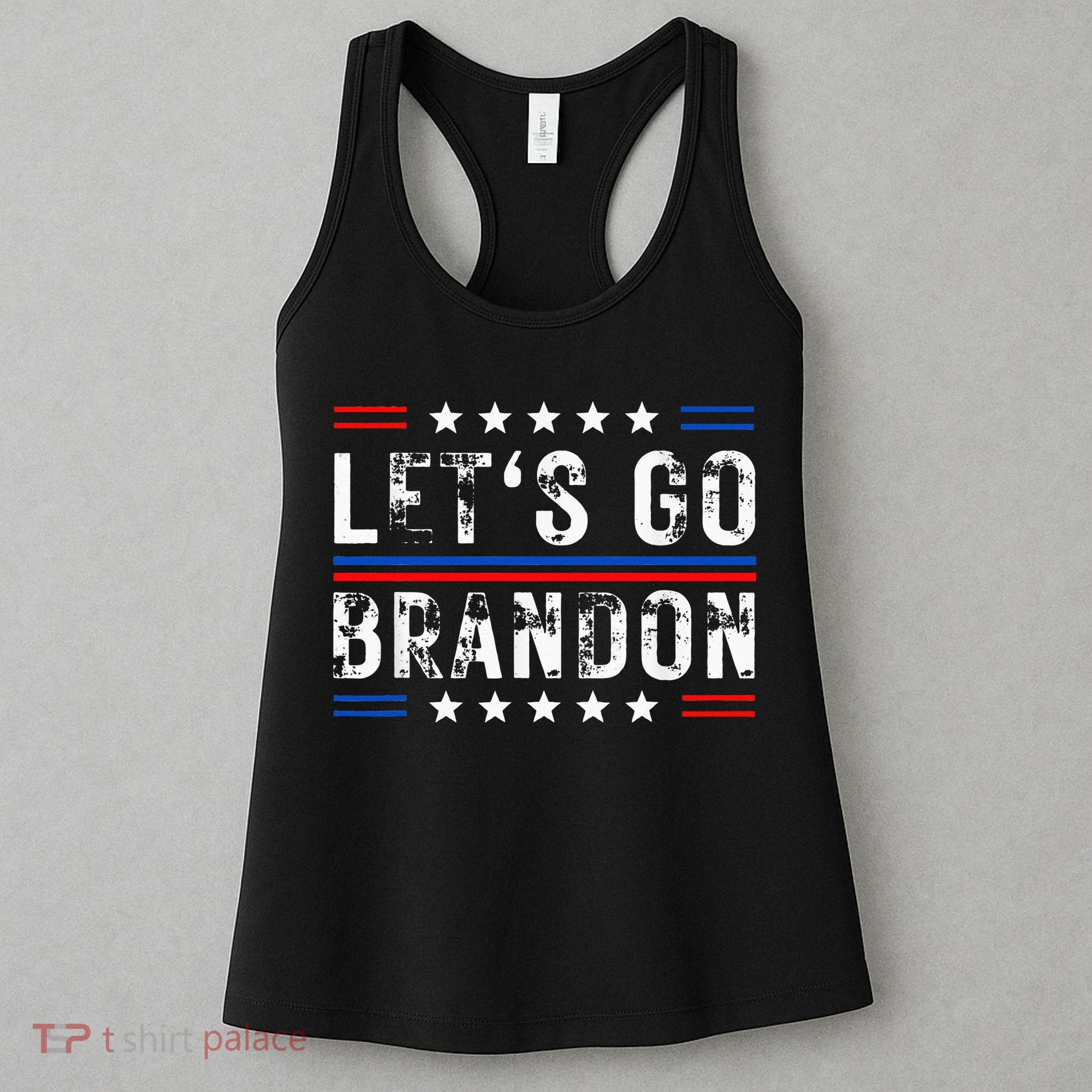 Lets Go Brandon Tee Funny Lets Go Brandon... Women's Tank Top