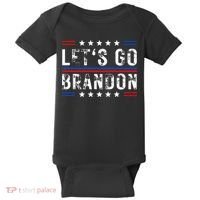 Lets Go Brandon Tee Funny Lets Go Brandon... Baby Bodysuit thumb 0