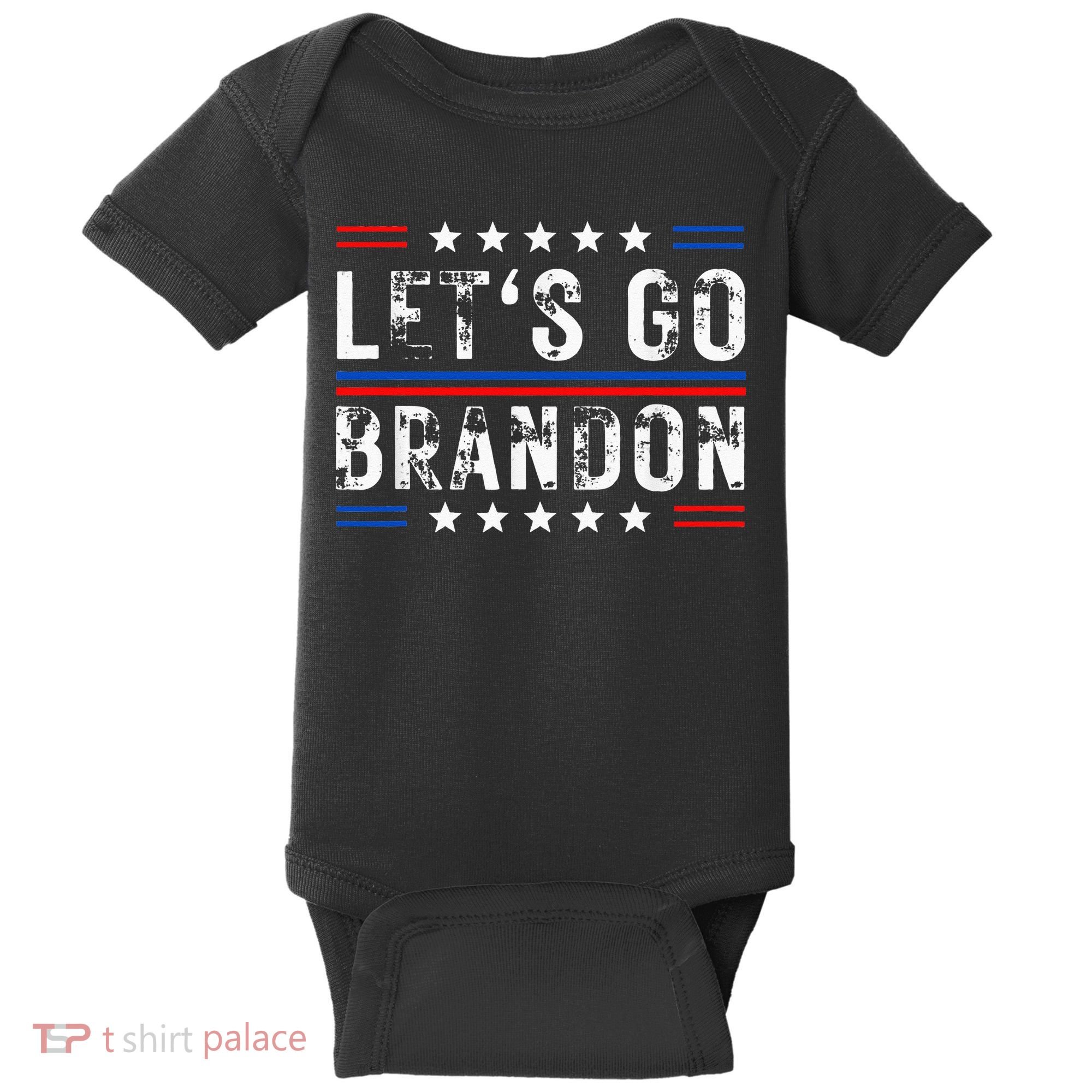 Lets Go Brandon Tee Funny Lets Go Brandon... Baby Bodysuit