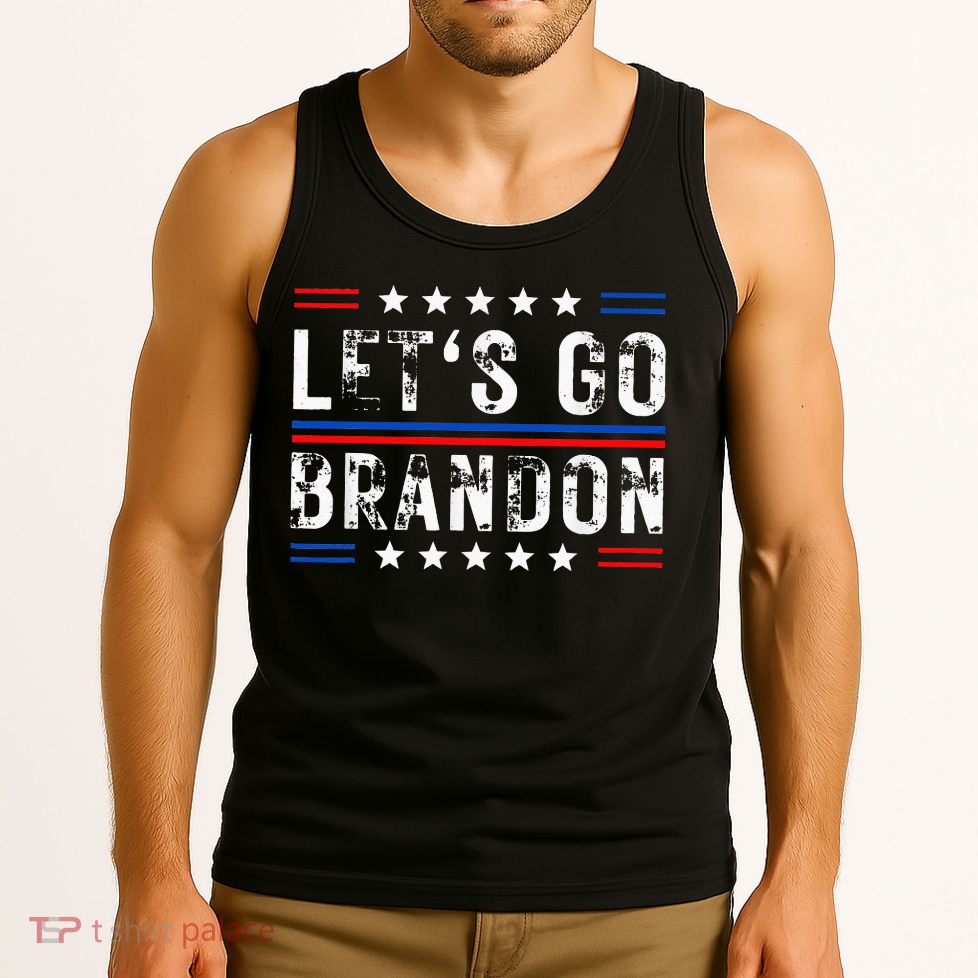 Lets Go Brandon Tee Funny Lets Go Brandon... Tank Top