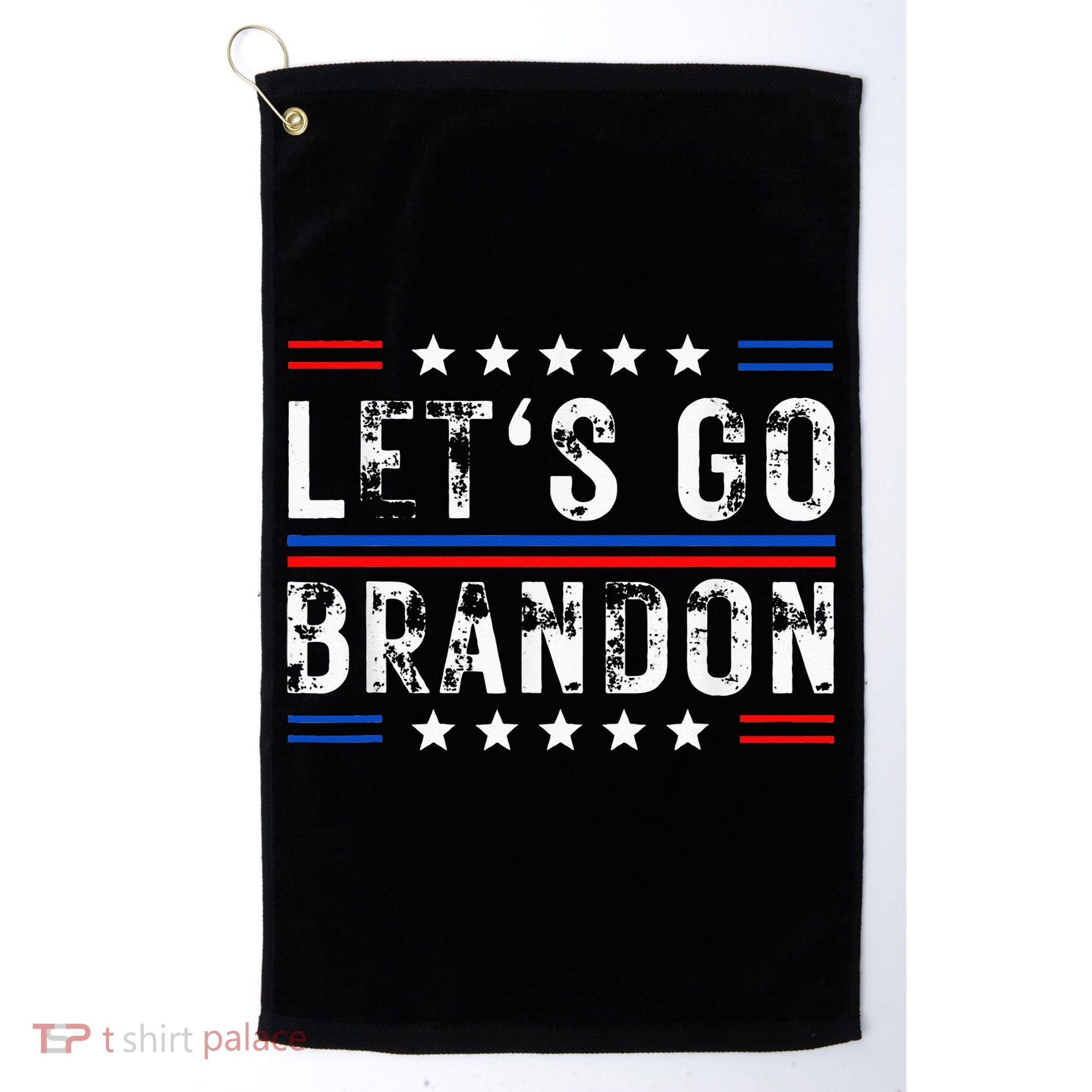 Lets Go Brandon Tee Funny Lets Go Brandon... Golf Towel