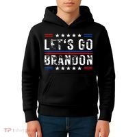 Lets Go Brandon Tee Funny Lets Go Brandon... Kids Hoodie thumb 4