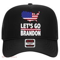 Let's Go Brandon USA American Flag Map Hat thumb 0