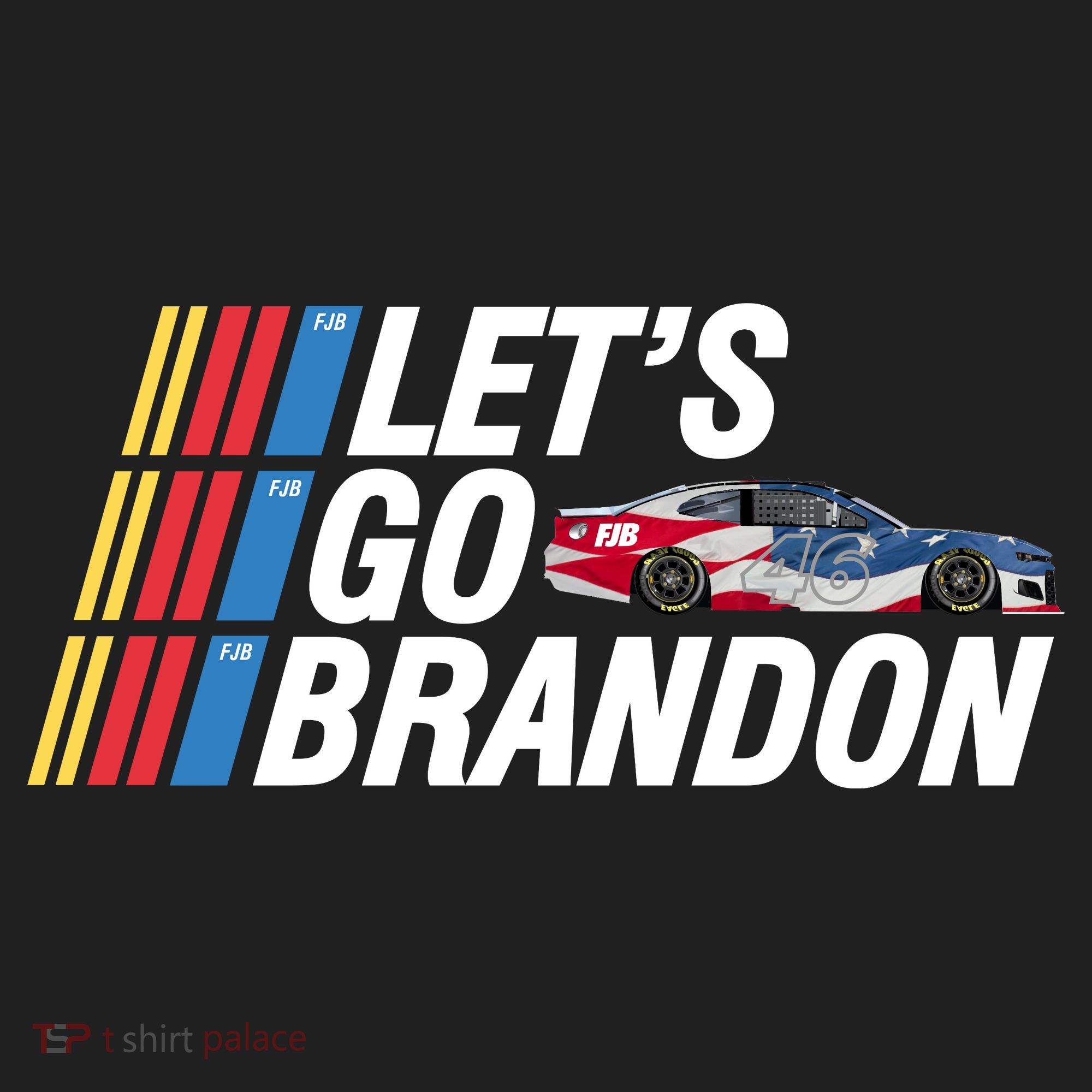 Let's Go Brandon Racing ORIGINAL Tumbler