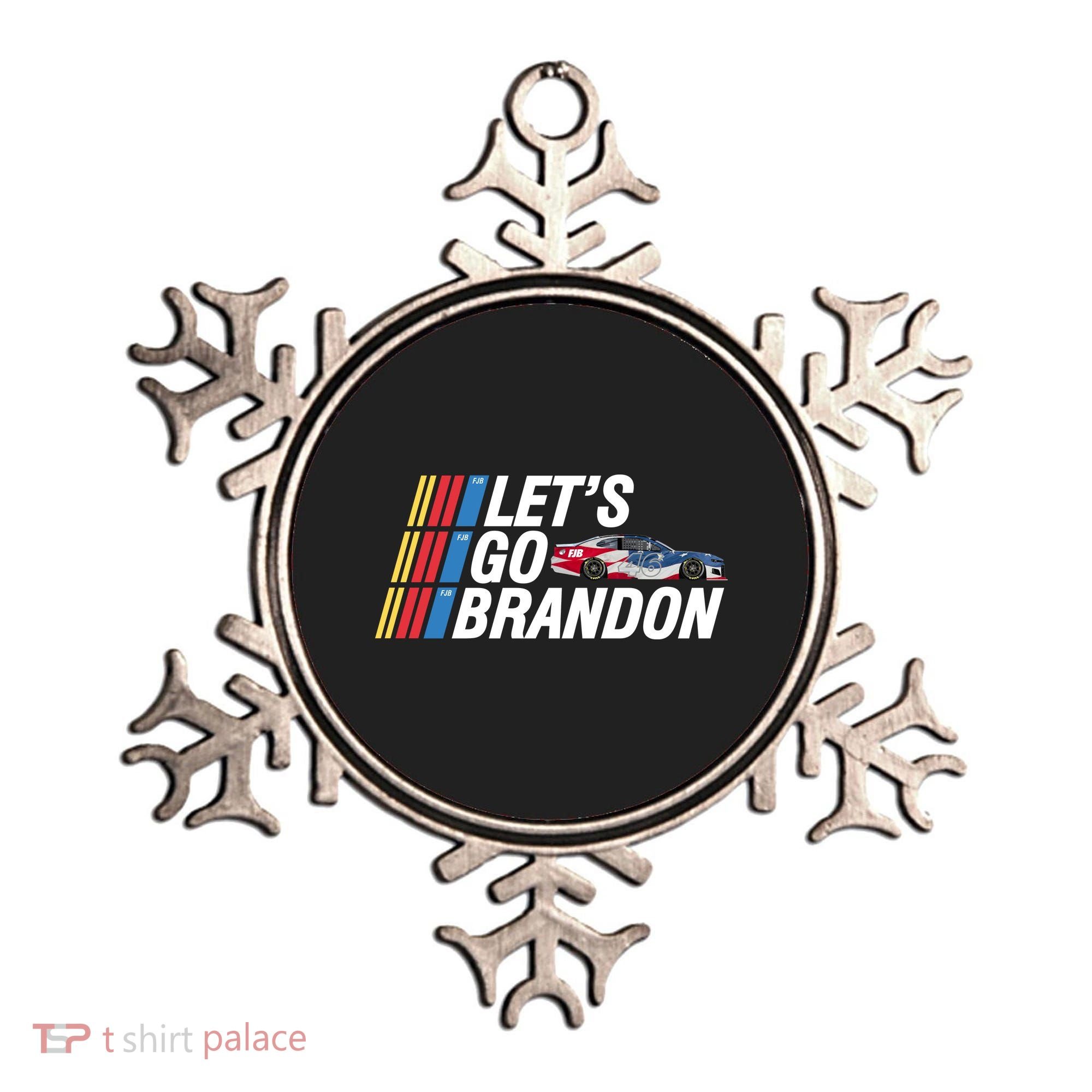 Let's Go Brandon Racing ORIGINAL Ornament