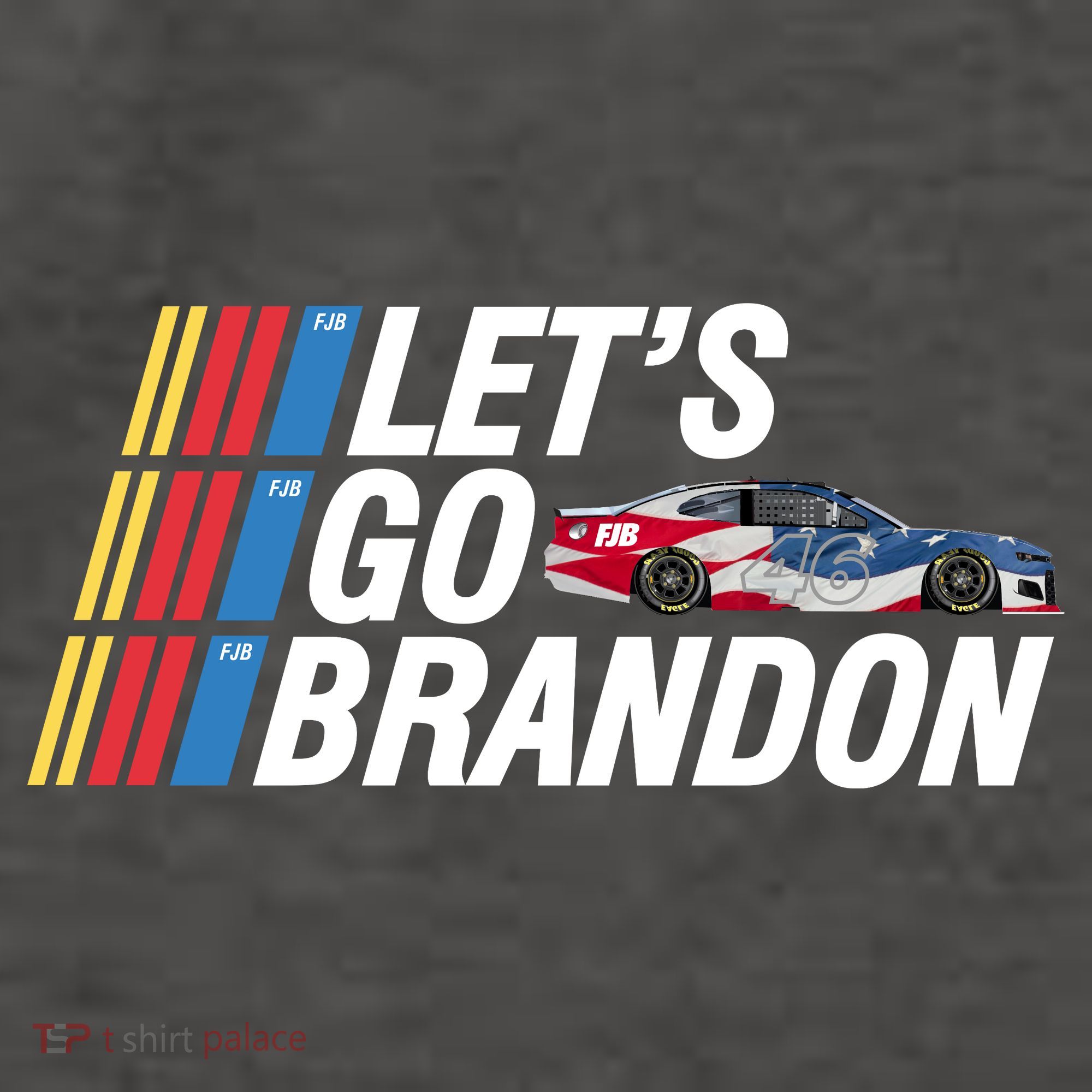 Let's Go Brandon Racing ORIGINAL Vector Backpack