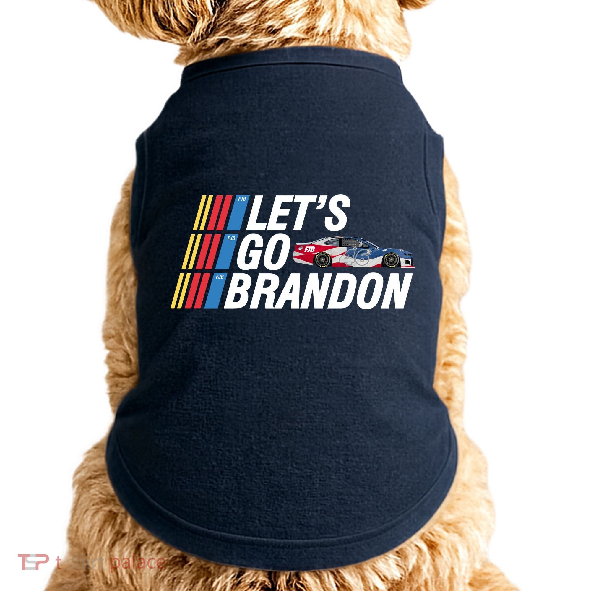 Let's Go Brandon Racing ORIGINAL Doggie Tank
