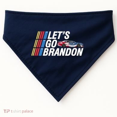 Let's Go Brandon Racing ORIGINAL USA-Made Doggie Bandana