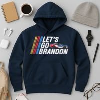 Let's Go Brandon Racing ORIGINAL Hoodie thumb 3