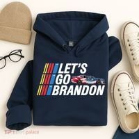 Let's Go Brandon Racing ORIGINAL Hoodie thumb 4