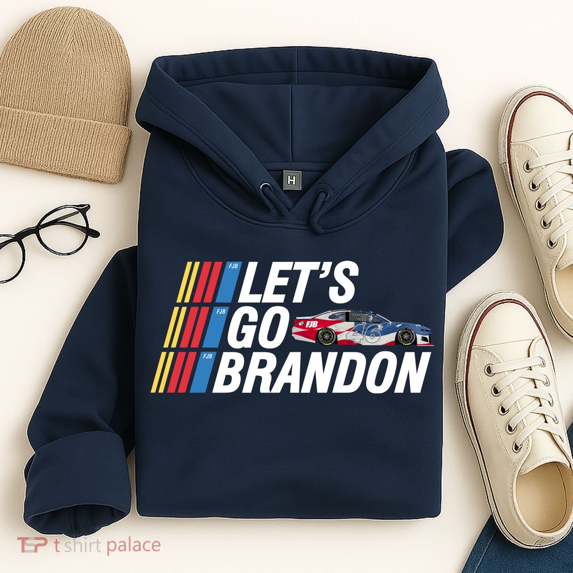 Let's Go Brandon Racing ORIGINAL Hoodie