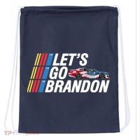 Let's Go Brandon Racing ORIGINAL Drawstring Bag thumb 0