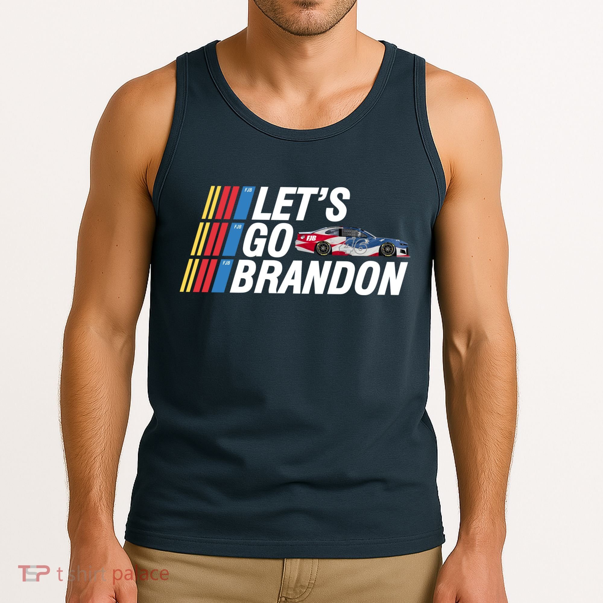 Let's Go Brandon Racing ORIGINAL Tank Top