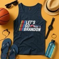 Let's Go Brandon Racing ORIGINAL Tank Top thumb 4