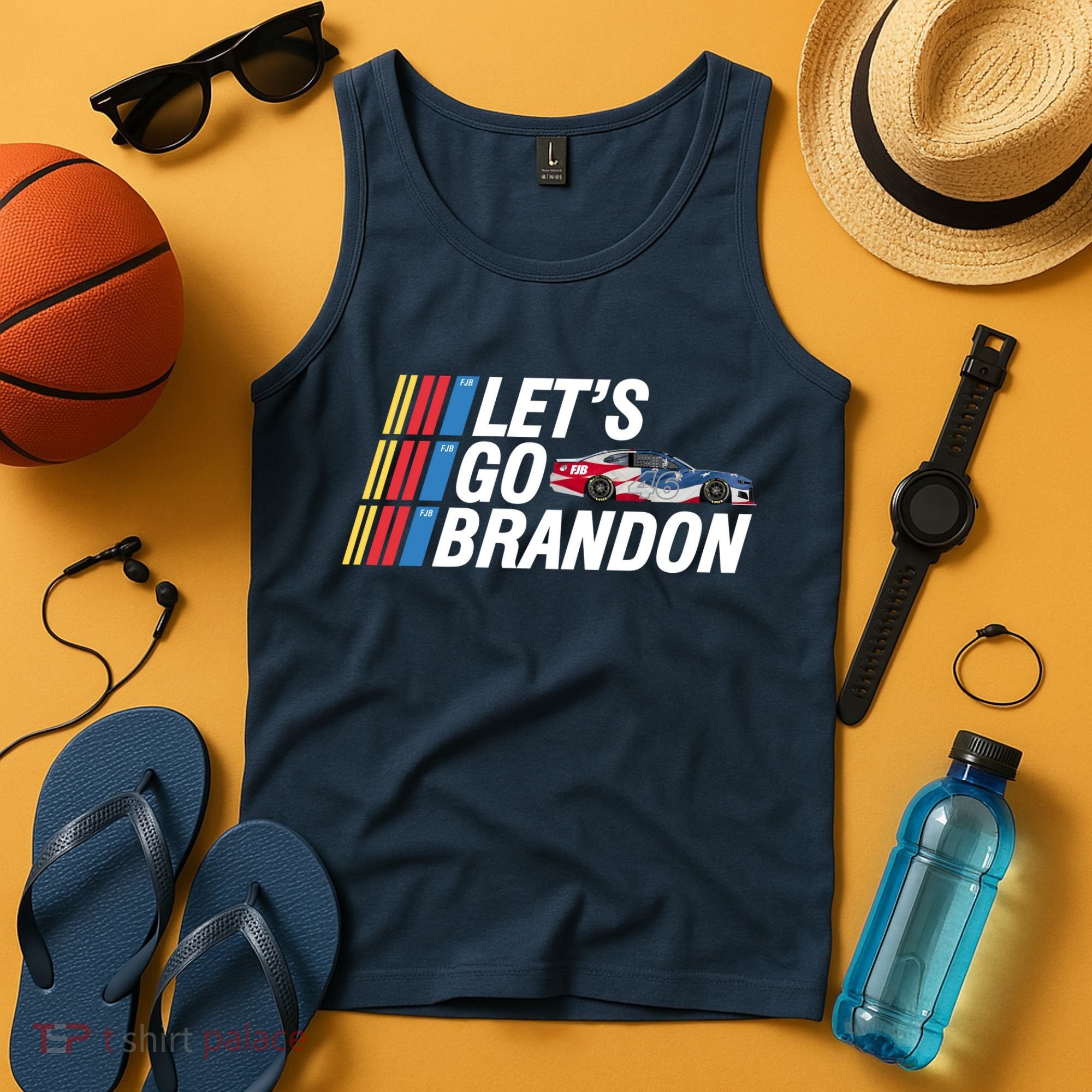 Let's Go Brandon Racing ORIGINAL Tank Top