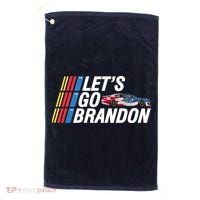 Let's Go Brandon Racing ORIGINAL Golf Towel thumb 0