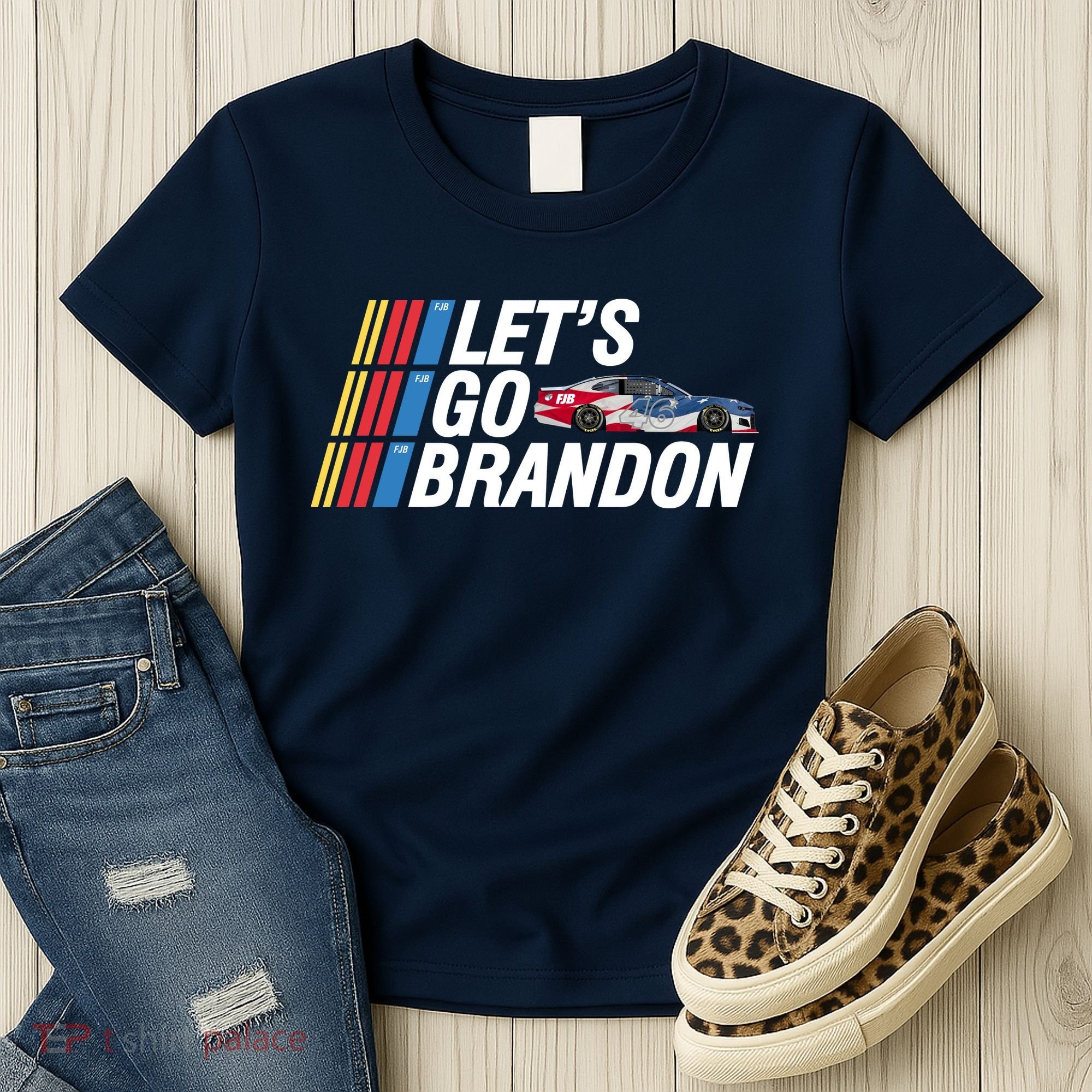 Let's Go Brandon Racing ORIGINAL Women's T-Shirt
