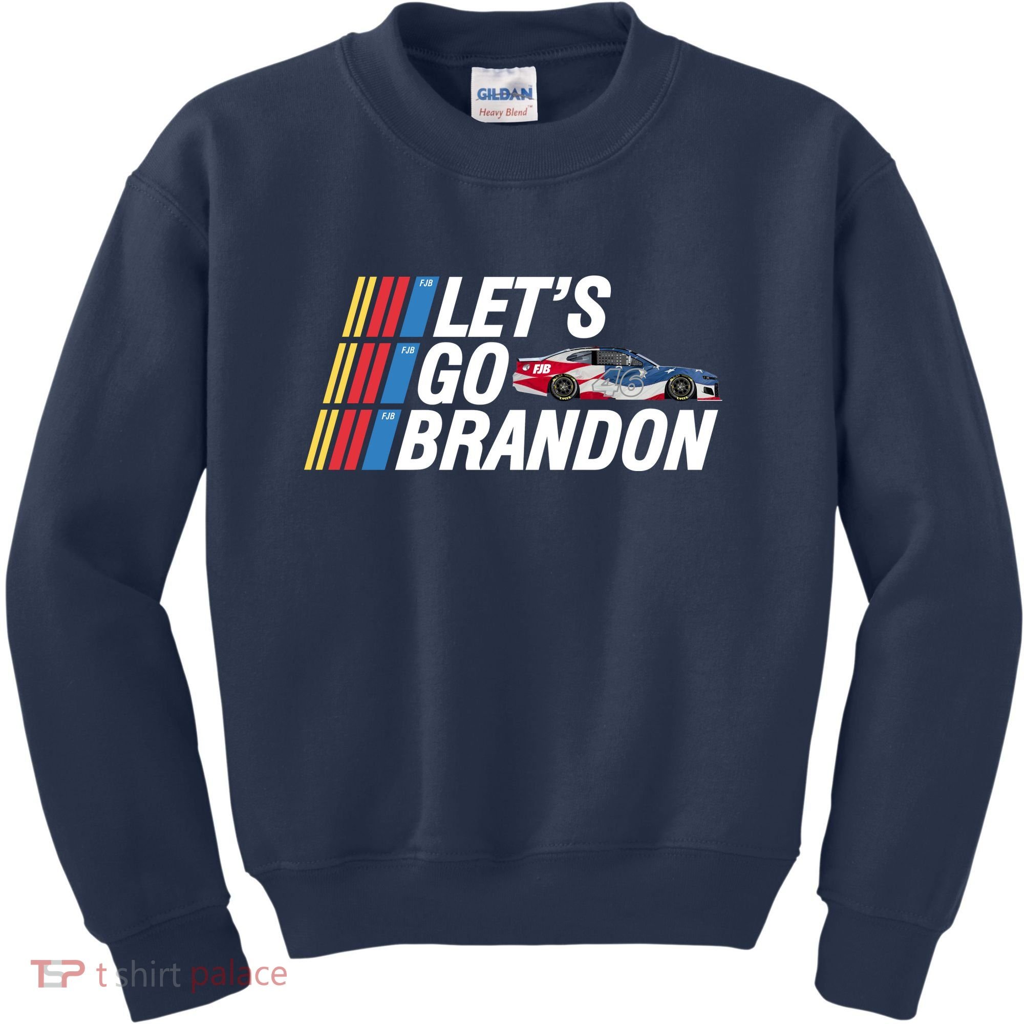 Let's Go Brandon Racing ORIGINAL Kids Sweatshirt