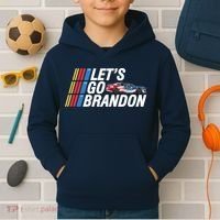 Let's Go Brandon Racing ORIGINAL Kids Hoodie thumb 2
