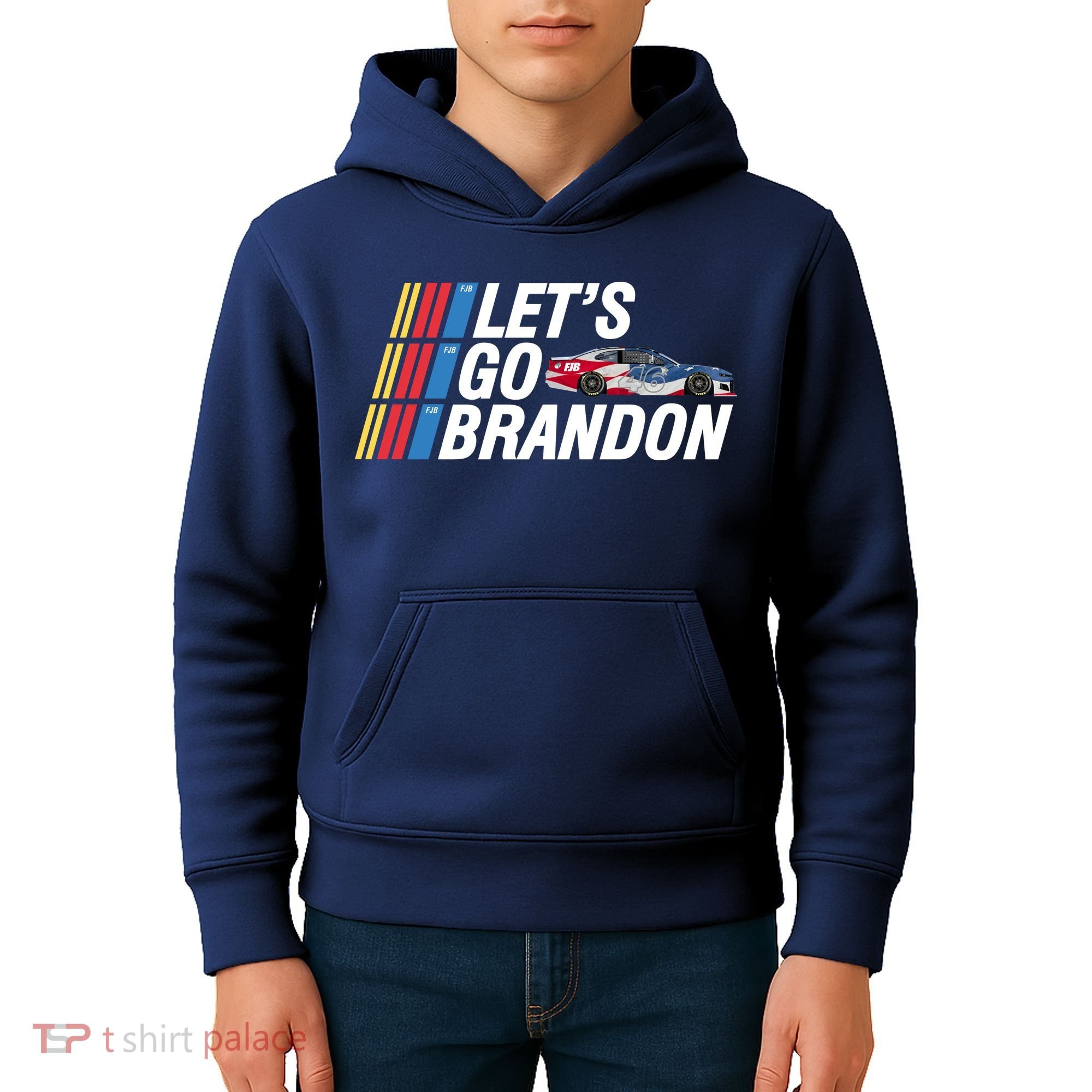 Let's Go Brandon Racing ORIGINAL Kids Hoodie
