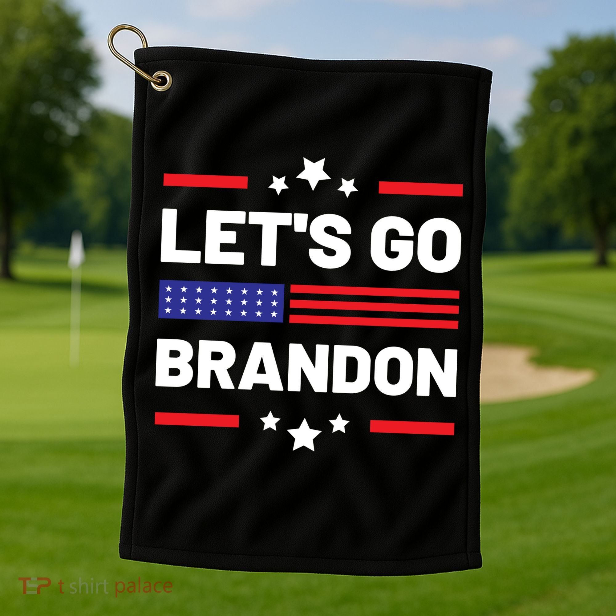 Let's Go Brandon Lets Go Brandon Golf Towel