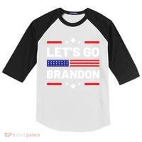 Let's Go Brandon Lets Go Brandon Kids Colorblock Raglan Jersey thumb 0