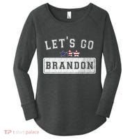 Let's Go Brandon, Joe Biden Chant, Impeach Biden Women's Perfect Tri Tunic Long Sleeve Shirt thumb 0