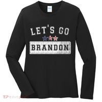 Let's Go Brandon, Joe Biden Chant, Impeach Biden Women's Long Sleeve Shirt thumb 0