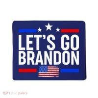 Let's Go Brandon Distress USA Flag FJB Chant Mousepad thumb 0