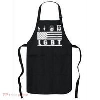 LGBT Distressed Liberty Guns Beer trump Apron thumb 0