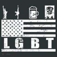 LGBT Distressed Liberty Guns Beer trump Sweatshirt thumb 2