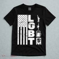 LGBT Flag Liberty Guns Beer Donald Trump  T-Shirt thumb 5