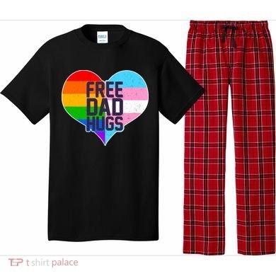 LGBT Free Dad Hugs Heart Pajama Set