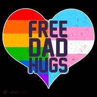 LGBT Free Dad Hugs Heart Women's Tank Top thumb 5