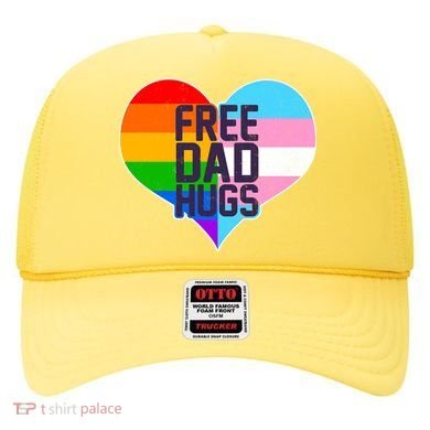 LGBT Free Dad Hugs Heart Hat