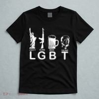 LGBT Liberty Guns Beer Pro Donald Trump T-Shirt thumb 5